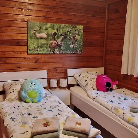 Casa de Férias Blockhaus Am Waldrand