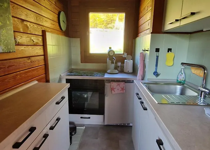 Blockhaus Am Waldrand Nyaraló